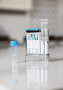 lab and immediate results saliva test